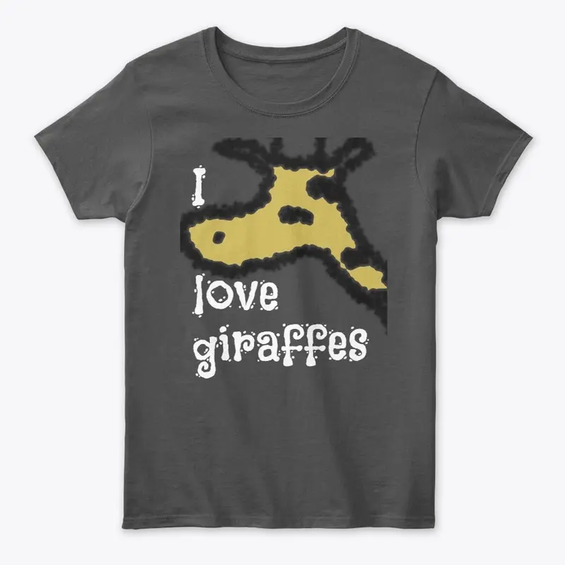 loving giraffe